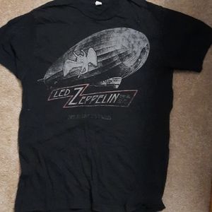 LED ZEPPELIN 1977 tour tee size L